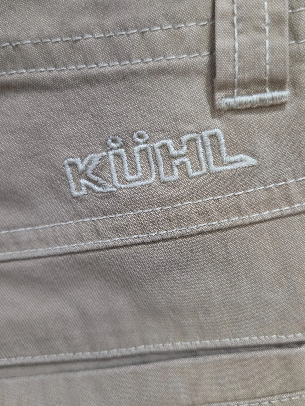 Kuhl Tan Straight-Leg Chinos